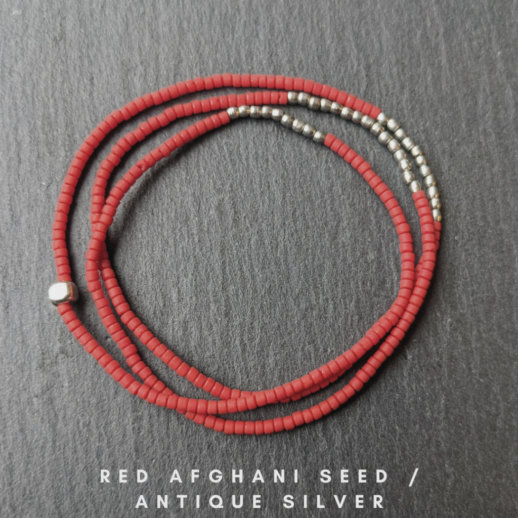 red afghanisilver